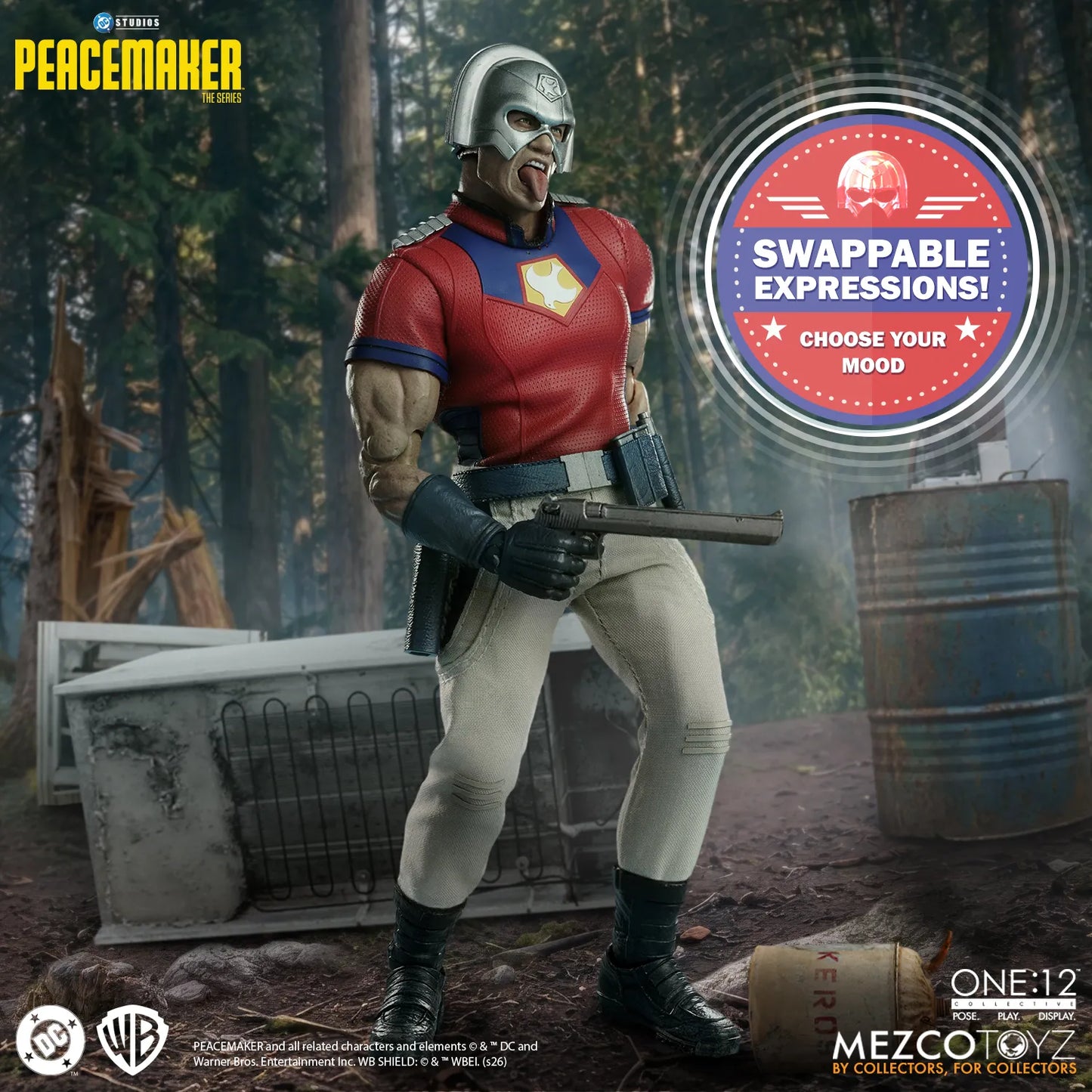 PRE ORDER - MEZCO - One12 Collective The Peacemaker Action Figure