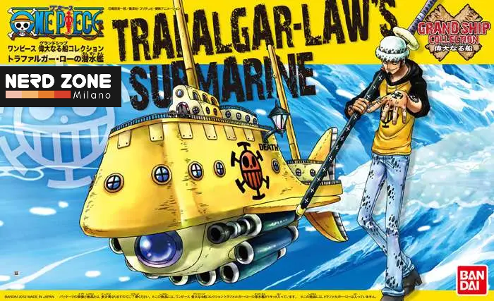BANDAI GUNPLA - One Piece Grand Ship Coll Trafalgar Subm