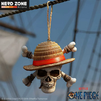 PRE ORDINE - NEMESIS NOW - One Piece Luffy Jolly Roger Hanging Ornament