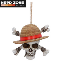 PRE ORDINE - NEMESIS NOW - One Piece Luffy Jolly Roger Hanging Ornament