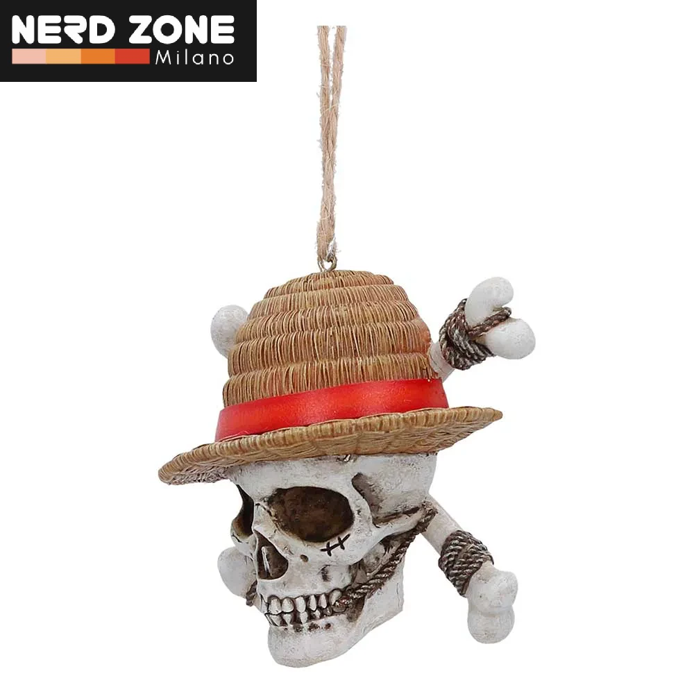PRE ORDINE - NEMESIS NOW - One Piece Luffy Jolly Roger Hanging Ornament