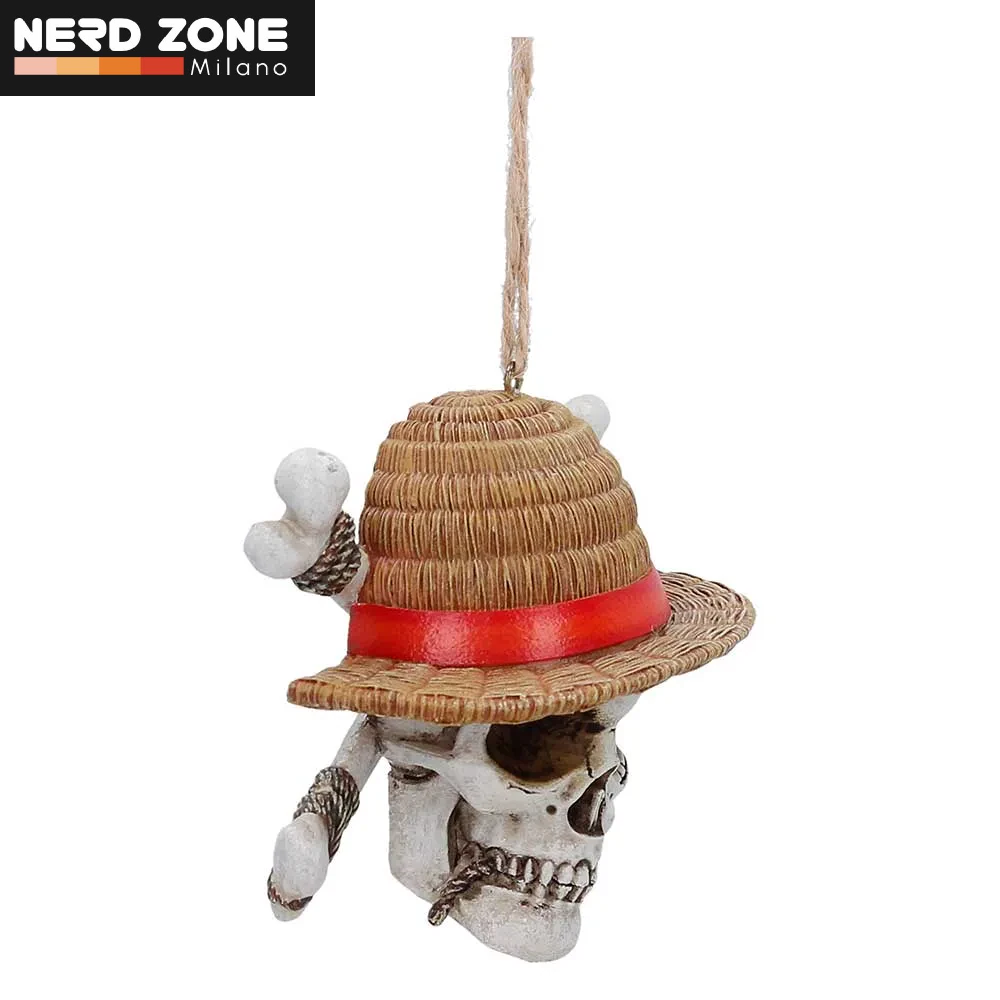 PRE ORDINE - NEMESIS NOW - One Piece Luffy Jolly Roger Hanging Ornament