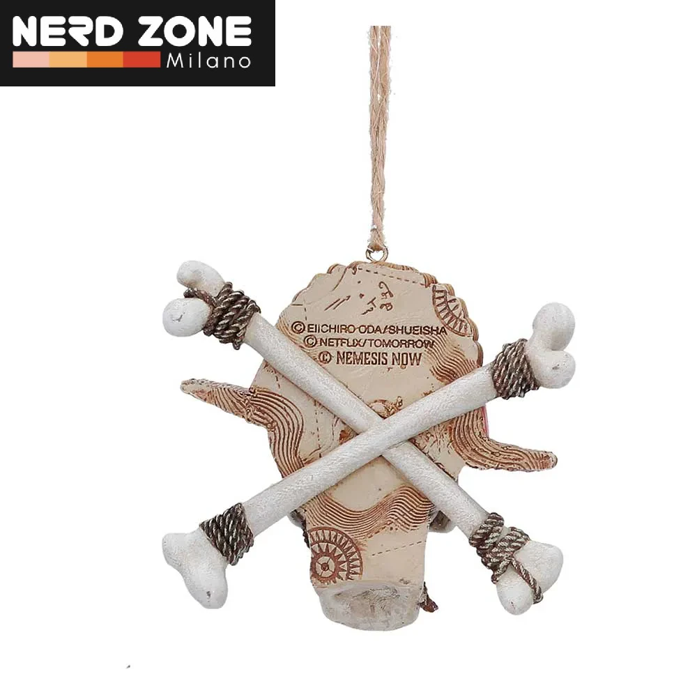 PRE ORDINE - NEMESIS NOW - One Piece Luffy Jolly Roger Hanging Ornament