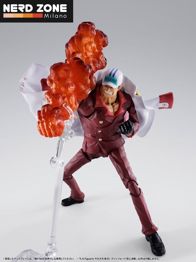 PRE ORDINE - BANDAI - S.H. FIGUARTS One Piece Sakazuki (akainu) Marineford S.h.figuarts