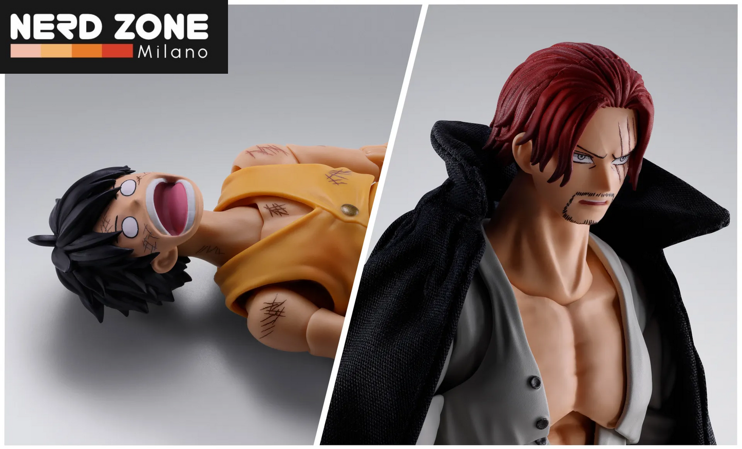 PRE ORDINE - BANDAI - S.H. FIGUARTS One Piece Shanks Marineford S.h.figuarts