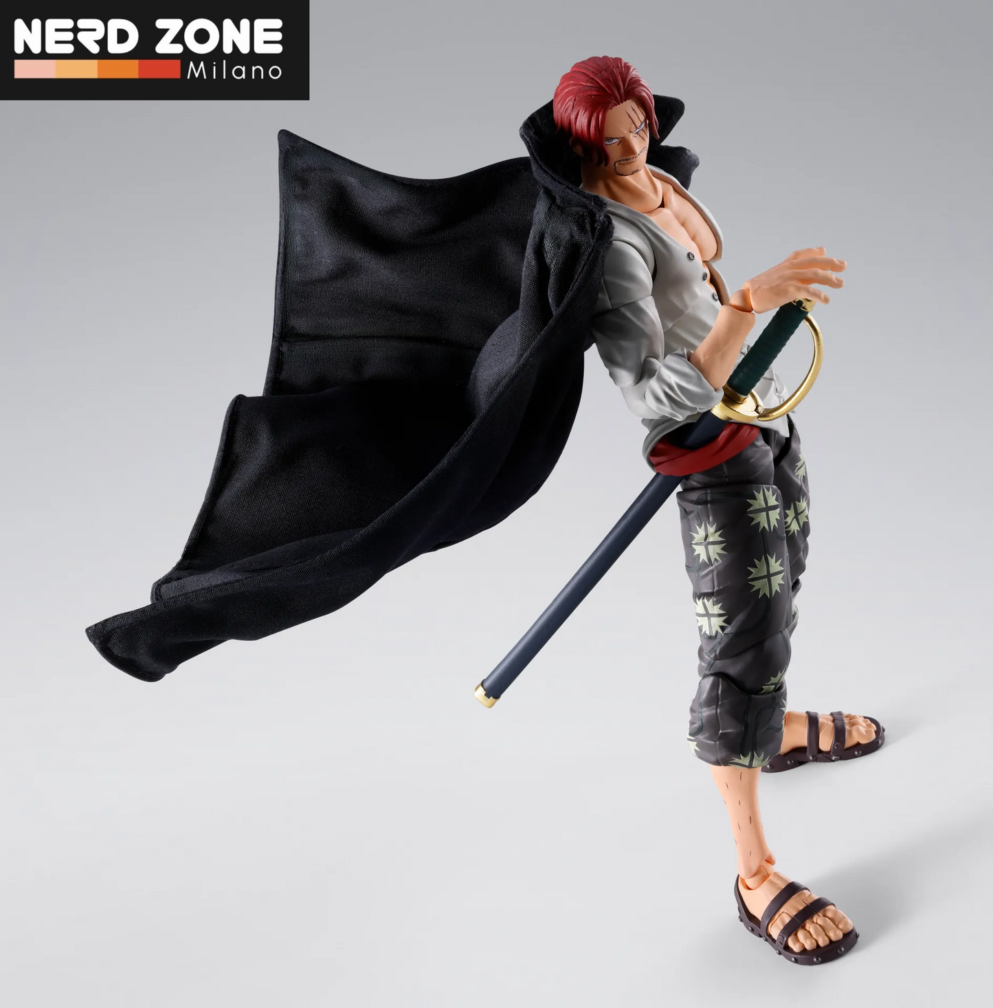 PRE ORDINE - BANDAI - S.H. FIGUARTS One Piece Shanks Marineford S.h.figuarts