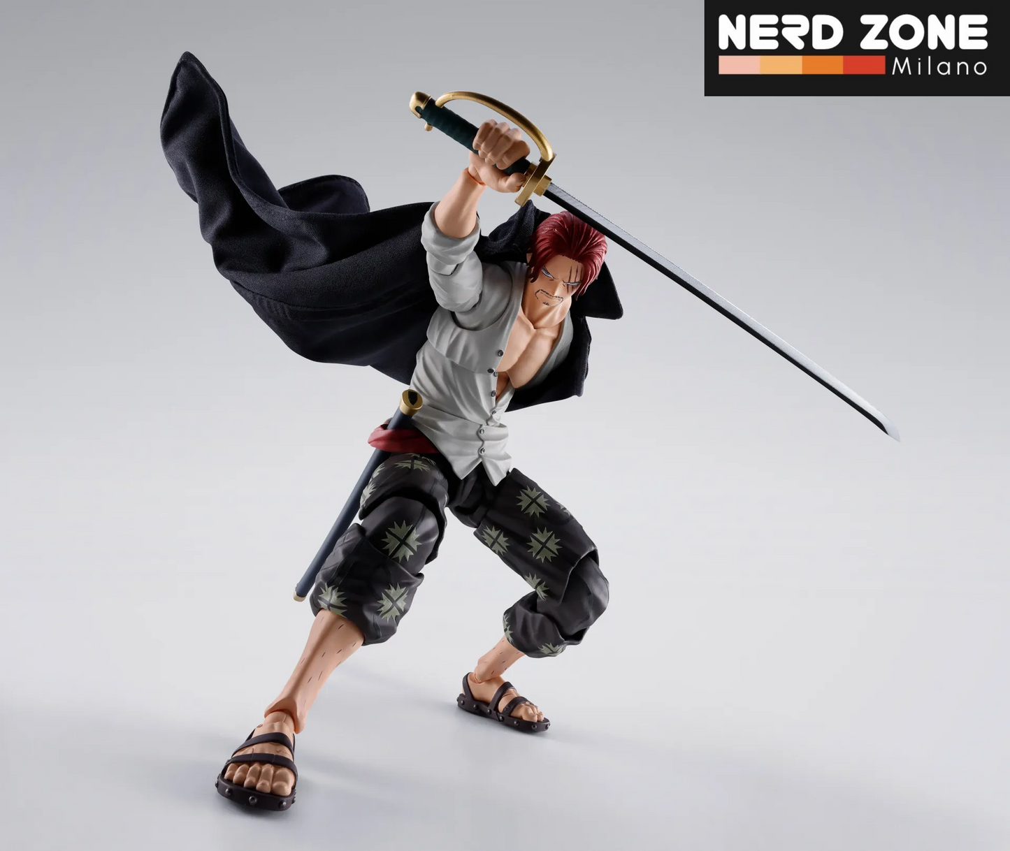 PRE ORDINE - BANDAI - S.H. FIGUARTS One Piece Shanks Marineford S.h.figuarts