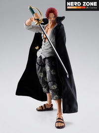PRE ORDINE - BANDAI - S.H. FIGUARTS One Piece Shanks Marineford S.h.figuarts