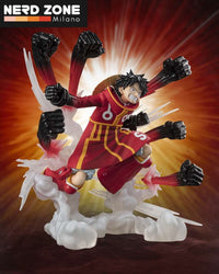 BANDAI - FIGUARTS ZERO One Piece Monkey D. Luffy Gum-Gum Hawk Gatling Extra Batt Figuarts Zero