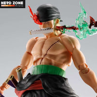 BANDAI - S.H. FIGUARTS One Piece Roronoa Zoro King Of Hell S.H.Figuarts
