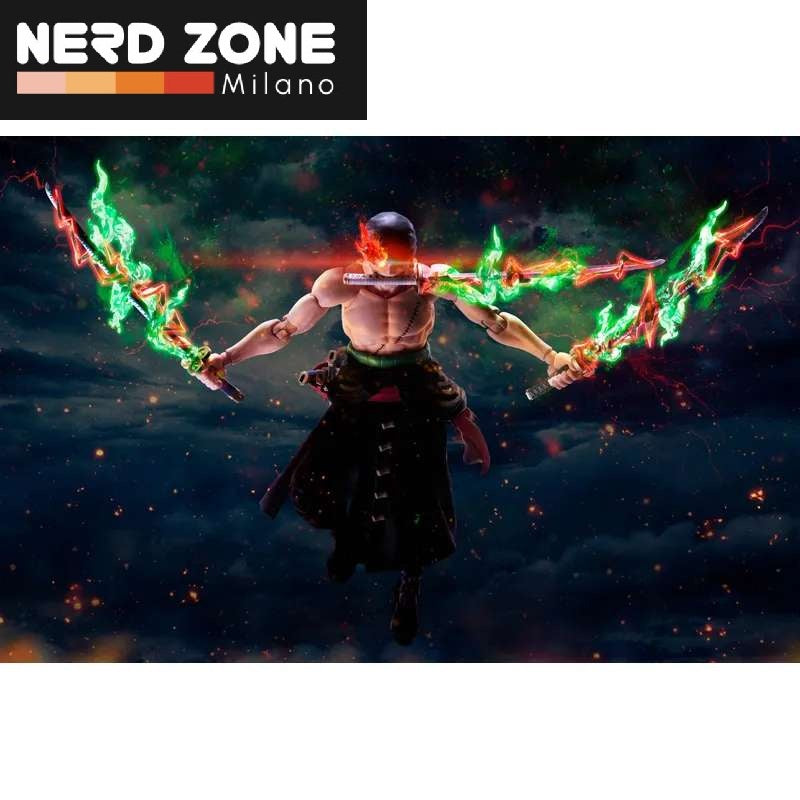 BANDAI - S.H. FIGUARTS One Piece Roronoa Zoro King Of Hell S.H.Figuarts