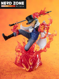 BANDAI - FIGUARTS ZERO - One Piece Sabo Extra Battle Fire Fist Rook Check Figuarts Zero