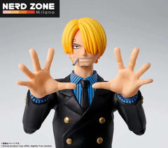 BANDAI - S.H. FIGUARTS One Piece Sanji Romance Dawn S.H.Figuarts