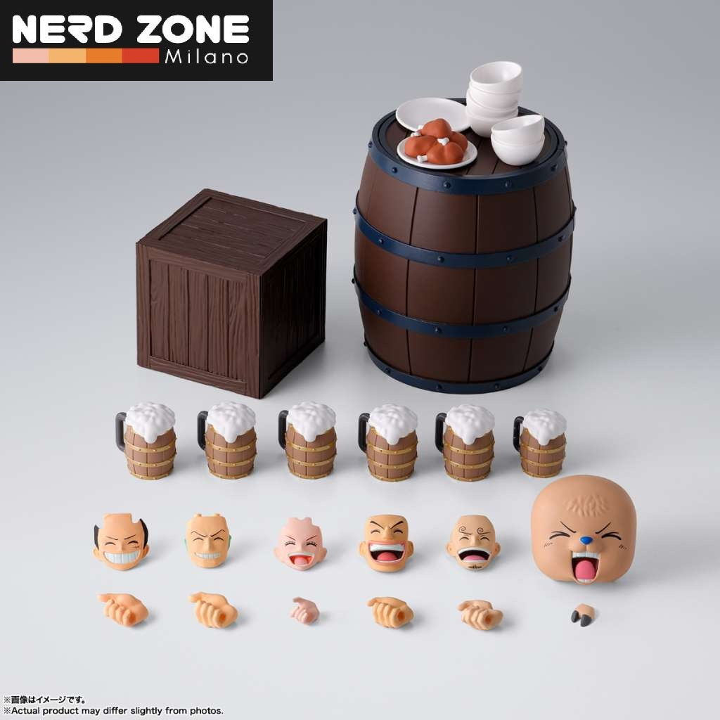 PRE ORDINE - BANDAI - S.H. FIGUARTS One Piece The Straw Hat Crew S.H.F Party Set