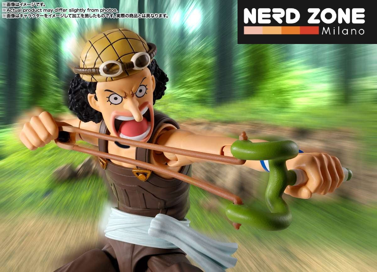 BANDAI - S.H. FIGUARTS One piece usopp romance dawn shf