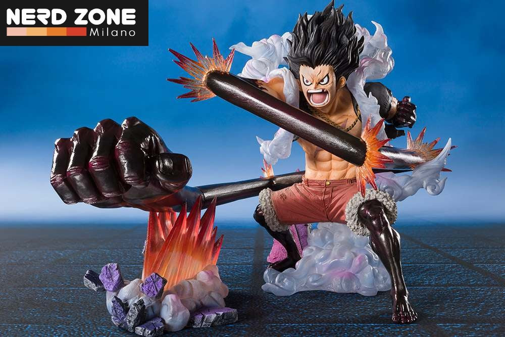 BANDAI - FIGUARTS ZERO One Piece Zero Luffy Gear 4 King Cobra Rerun