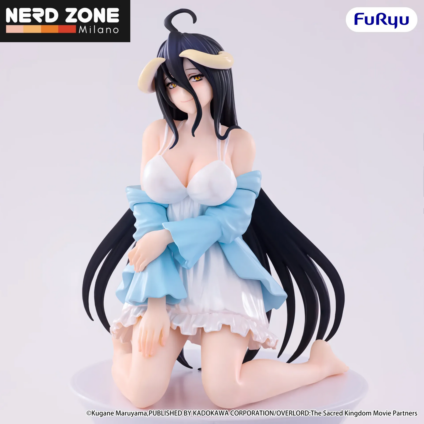 PRE ORDINE - FURYU - Overlord Albedo Loungewear Pearl White Noodle Stopper Figure