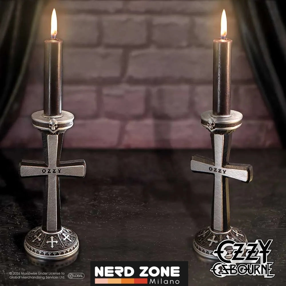 PRE ORDINE NEMESIS NOW - Ozzy Osbourne Prince Of Darkness Candle Holder