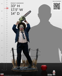 PCS (Premium Collectibles Studio) - Texas Chainsaw Massacre Statue 1/3 Leatherface: Pretty Woman Mask 84 cm