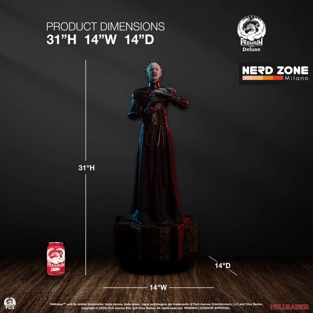 PRE ORDINE PCS (Premium Collectibles Studio) - Hellraiser Statue 1/3 Pinhead Deluxe Edition 79 cm