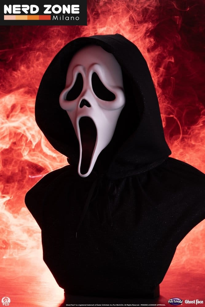 PRE ORDINE - PCS (Premium Collectibles Studio) SCREAM - Ghost Face Life-Size Bust 56 cm