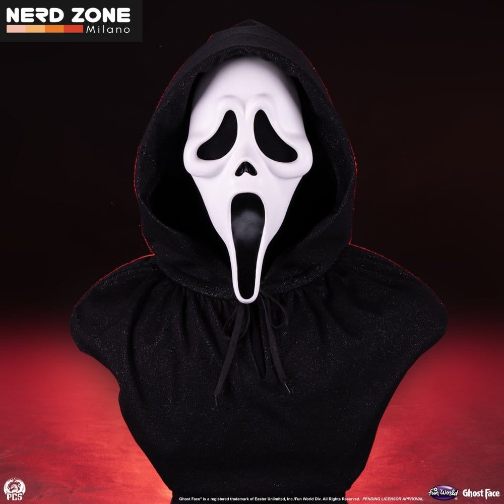 PRE ORDINE - PCS (Premium Collectibles Studio) SCREAM - Ghost Face Life-Size Bust 56 cm