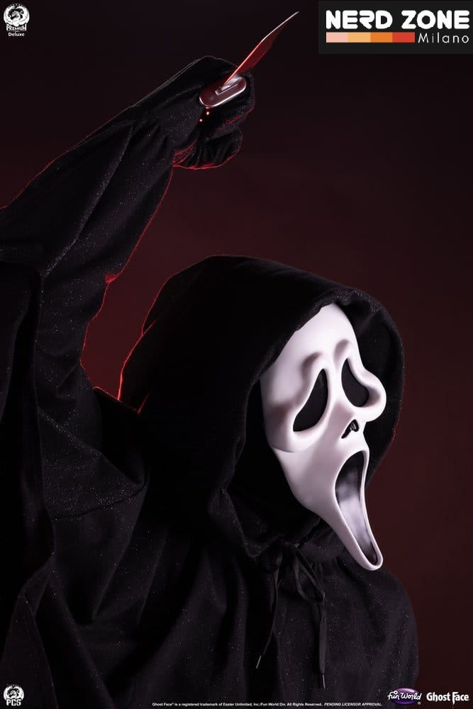 PRE ORDINE - PCS (Premium Collectibles Studio) SCREAM - Ghost Face Life-Size Bust Deluxe Edition 94 cm