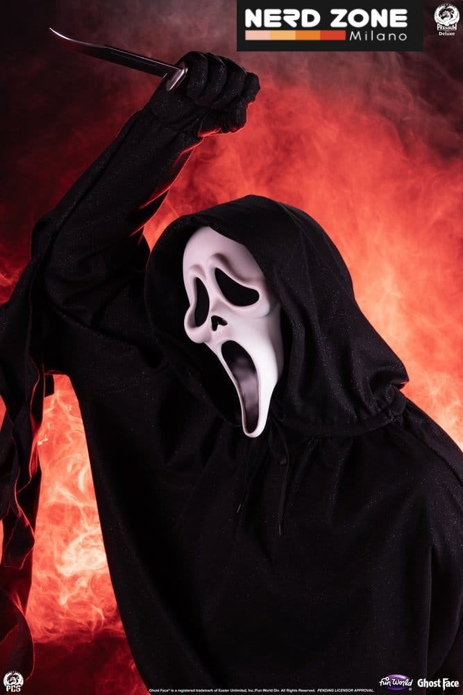 PRE ORDINE - PCS (Premium Collectibles Studio) SCREAM - Ghost Face Life-Size Bust Deluxe Edition 94 cm