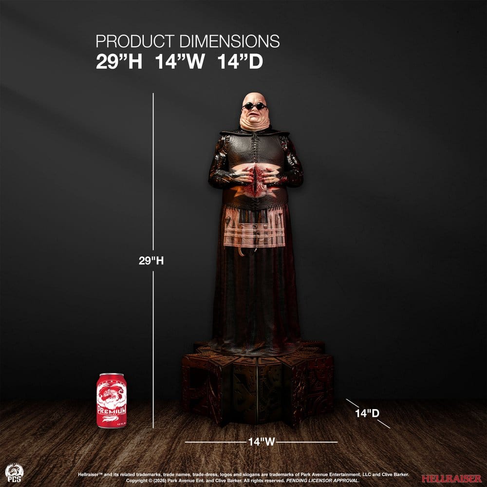 PRE ORDINE - PCS (Premium Collectibles Studio) Hellraiser Statue 1/3 Butterball 74 cm