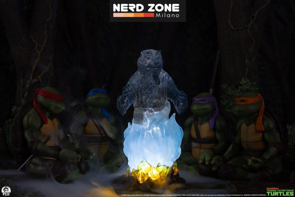 PRE ORDINE - PCS (Premium Collectibles Studio) Teenage Mutant Ninja Turtles (Movie Moments) Mini Scale Diorama Splinter's Spirit 36 cm