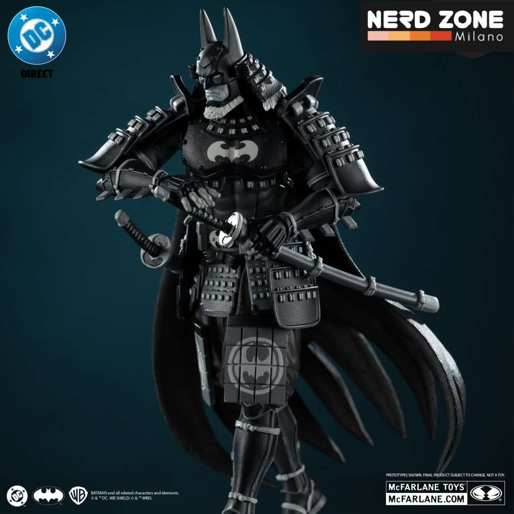 PRE ORDINE - McFARLANE TOYS 2025 - Dc Direct Batman Black & White Batman Ninja Resin Statue
