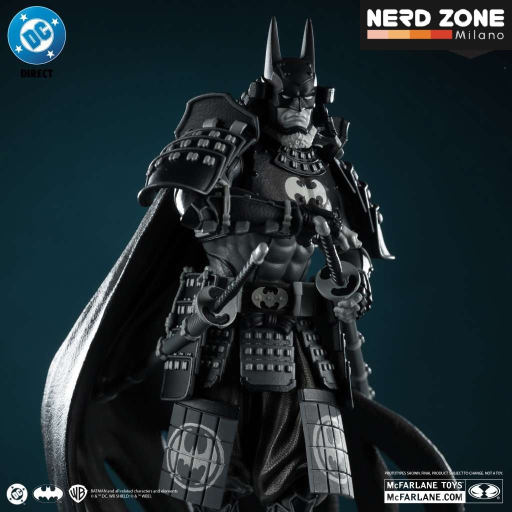 PRE ORDINE - McFARLANE TOYS 2025 - Dc Direct Batman Black & White Batman Ninja Resin Statue
