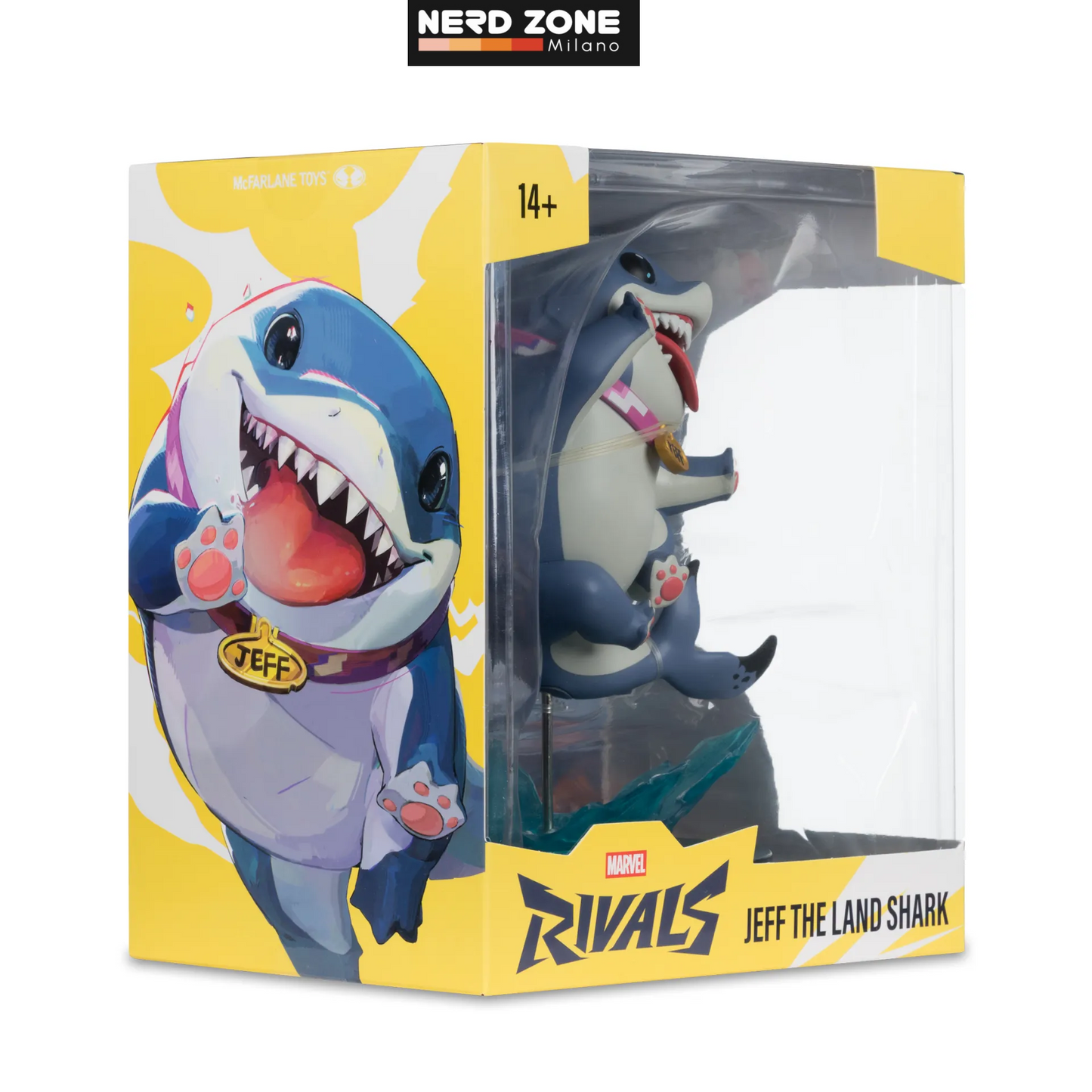 McFARLANE TOYS 2025 - Marvel Rivals Collection Gamerverse 1/10 Action Figure Jeff The Land Shark 20 cm