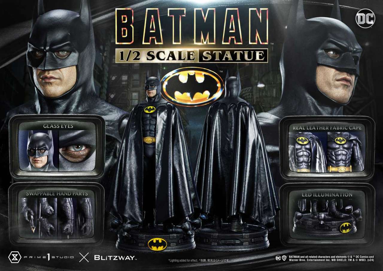 PRIME 1 STUDIO - Batman 1989 Hd Museum Masterline Batman Statue 1