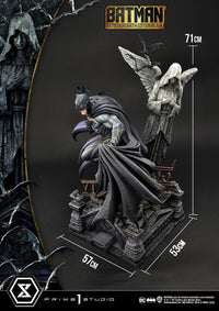 PRIME 1 STUDIO - Batman Ultimate Premium Masterline Series Statue 1/4 Batman Rebirth Edition Black Deluxe Bonus Version 71 cm