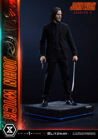 PRIME 1 STUDIO - John Wick Chapter 4 Ultimate Premium Masterline Series Statue 1/4 John Wick Deluxe Version 54 cm