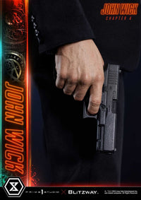 PRIME 1 STUDIO - John Wick Chapter 4 Ultimate Premium Masterline Series Statue 1/4 John Wick Deluxe Version 54 cm
