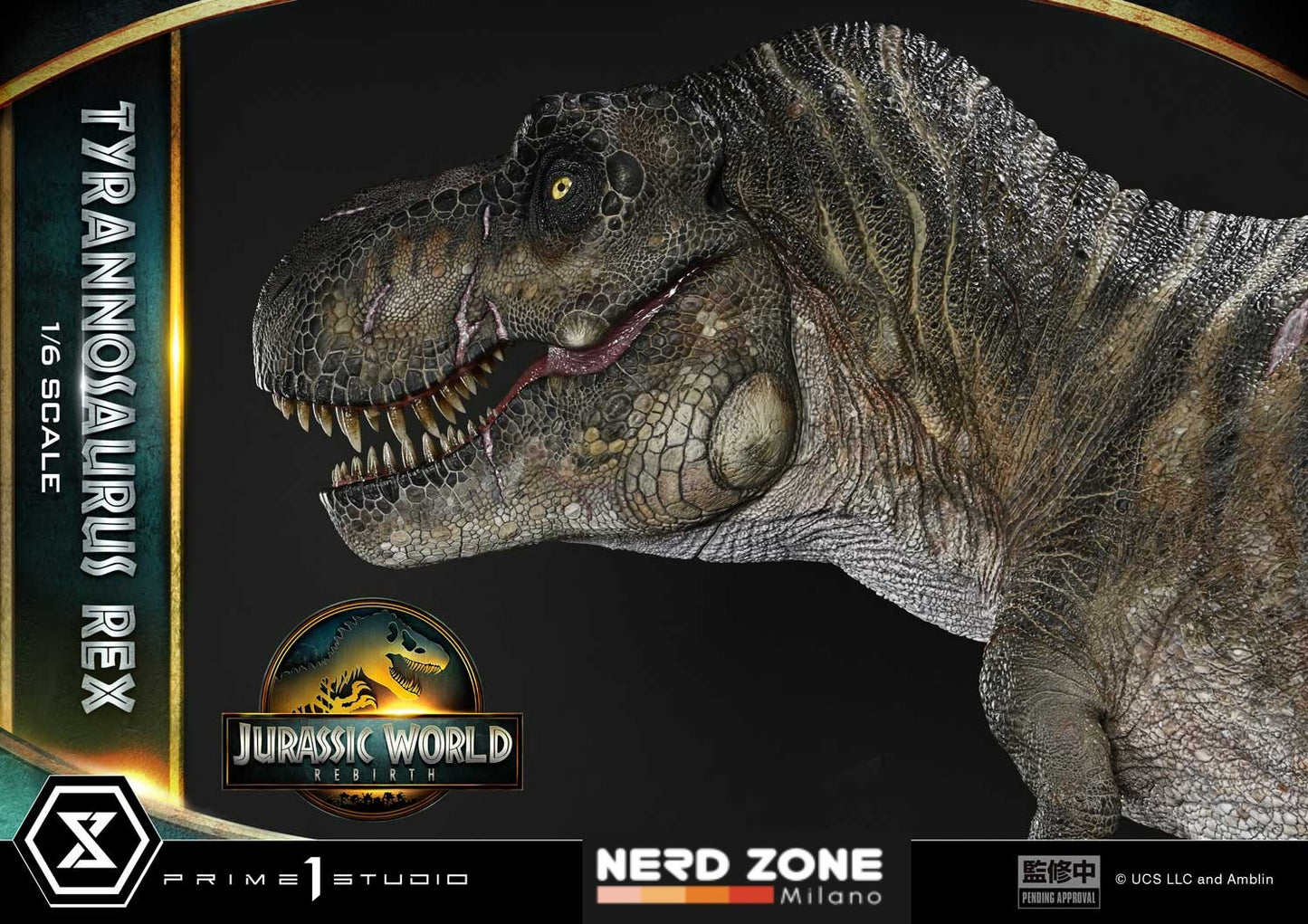 PRIME 1 STUDIO - Jurassic World Rebirth Legacy Museum Collection Statue 1/6 Tyrannosaurus Rex 94 cm
