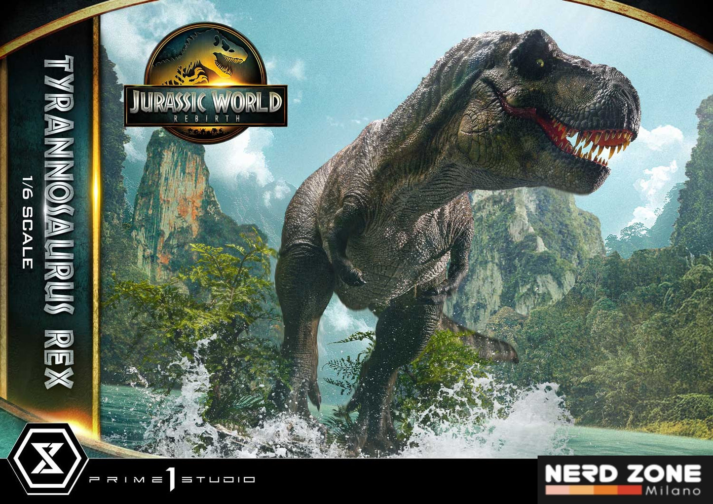 PRIME 1 STUDIO - Jurassic World Rebirth Legacy Museum Collection Statue 1/6 Tyrannosaurus Rex 94 cm