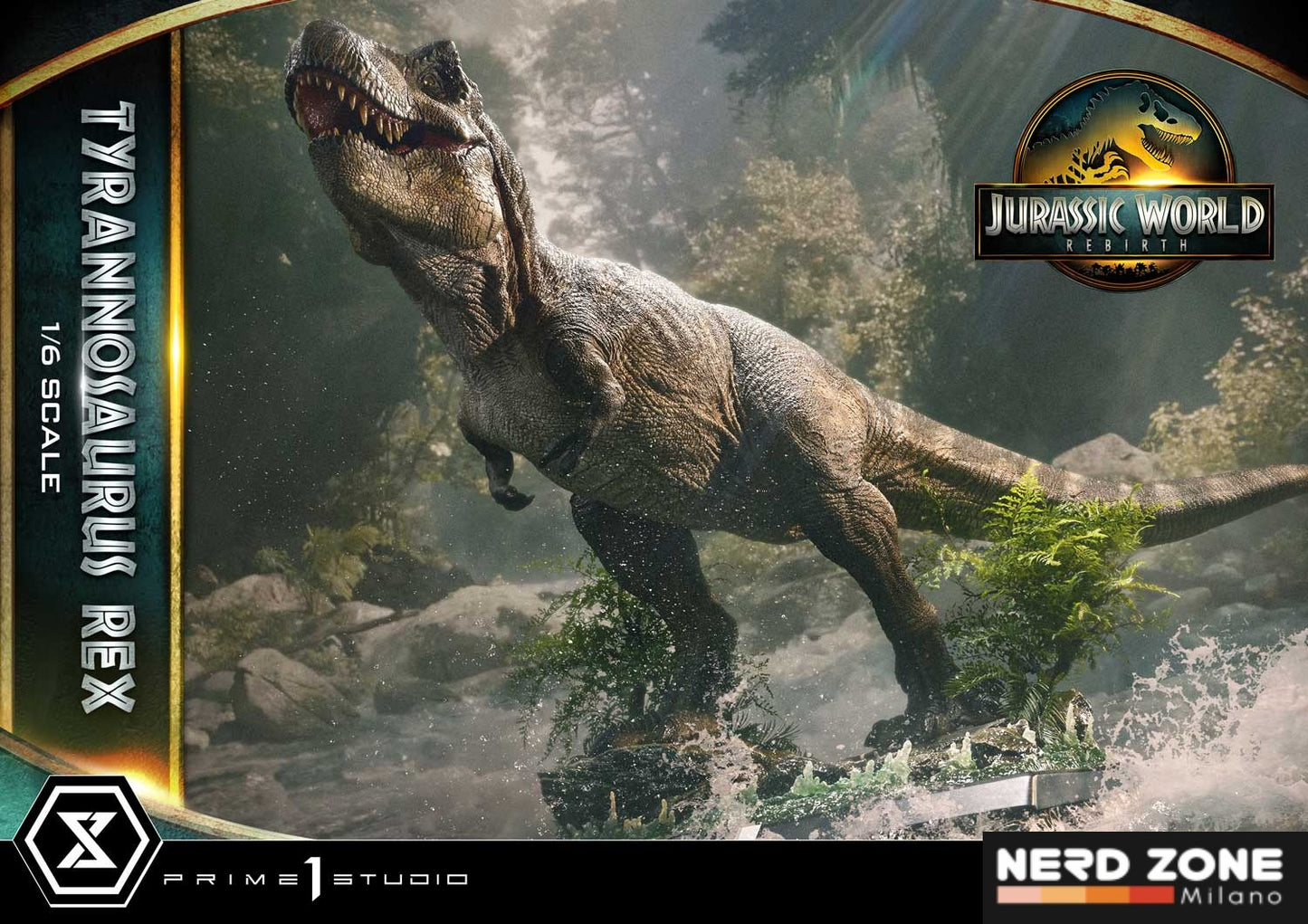 PRIME 1 STUDIO - Jurassic World Rebirth Legacy Museum Collection Statue 1/6 Tyrannosaurus Rex 94 cm