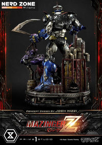 PRIME 1 STUDIO - Mazinger Z Ultimate Diorama Masterline Statue Concept Design by Josh Nizzi Deluxe Version 69 cm