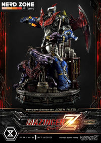 PRIME 1 STUDIO - Mazinger Z Ultimate Diorama Masterline Statue Concept Design by Josh Nizzi Deluxe Version 69 cm