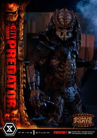 PRIME 1 STUDIO - Predator 2: City Hunter Predator Deluxe Bonus Version 1:3 Scale Statue 