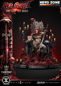 PRIME 1 STUDIO - Red Sonja Throne Legacy Collection Statue Statue 1/3 Red Sonja: Long Live the Queen 77 cm