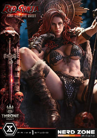 PRIME 1 STUDIO - Red Sonja Throne Legacy Collection Statue Statue 1/3 Red Sonja: Long Live the Queen 77 cm