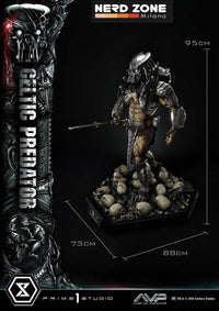 PRIME 1 STUDIO - The Alien vs. Predator Museum Masterline Series Statue 1/3 Celtic Predator 95 cm