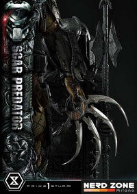 PRIME 1 STUDIO - The Alien vs. Predator Museum Masterline Series Statue 1/3 Scar Predator Deluxe Version 93 cm