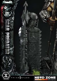 PRIME 1 STUDIO - The Alien vs. Predator Museum Masterline Series Statue 1/3 Scar Predator Deluxe Version 93 cm