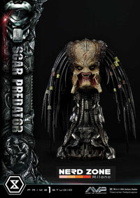 PRIME 1 STUDIO - The Alien vs. Predator Museum Masterline Series Statue 1/3 Scar Predator Deluxe Version 93 cm