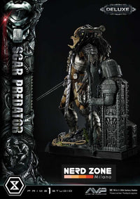 PRIME 1 STUDIO - The Alien vs. Predator Museum Masterline Series Statue 1/3 Scar Predator Deluxe Version 93 cm